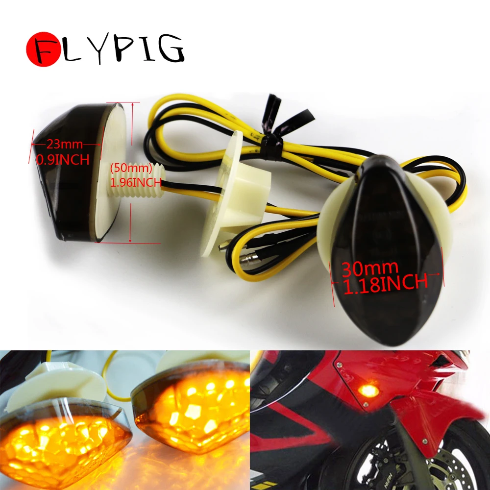 Пользовательский светодиодный дымовой заподлицо передние поворотные сигналы