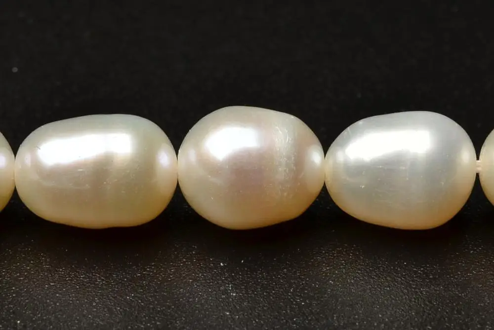 

Free shipping 1strands/setFreshwater pearl 7~8 round rice beads long chain