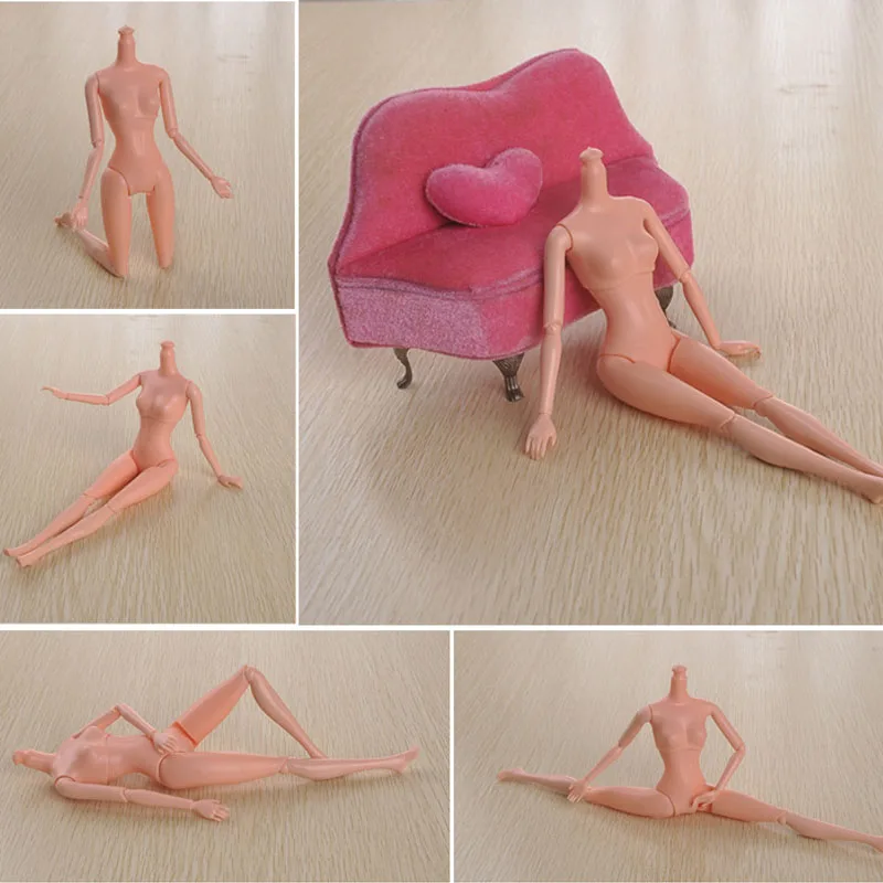 23 см, 8 цветов, Обнаженная кукла с 3D глазами, прямые волосы, голова, аксессуары, подходит для себя, сделай сам, сменная игрушка для девочек, куклы, игрушки, подарок