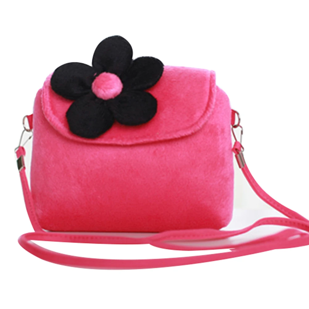 Детский плюшевый Цветок Сумочка маленький кошелек сумка подарки для маленьких