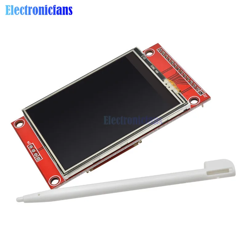 240х320 2.4&quot SPI TFT ЖК сенсорный модуль с PBC ILI9341 3.3В бесплатная доставка|spi tft|lcd touchlcd touch