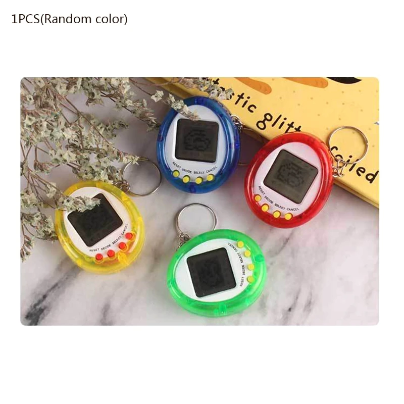 

Intelligence Developmental Virtual Toy Game, Live in Motion Cute Virtual Animal Pet Toy with Keychain Design 69HE