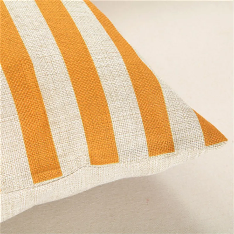 Навигационная льняная подушка с морской звездой темно синего цвета Морская