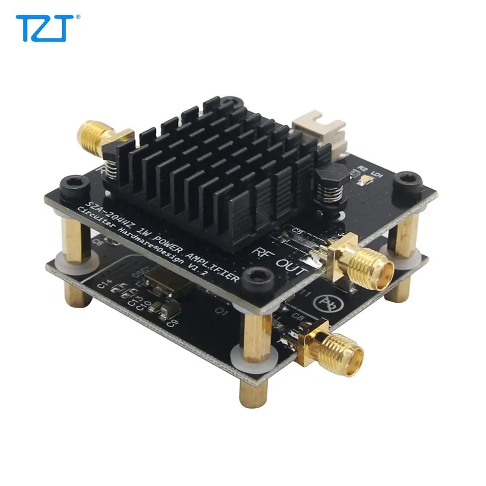 TZT 2 4 GHz WiFi блокатор развертки частоты развития сигнальный блок + 1 Вт усилитель