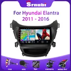 Автомобильный радиоприемник Android 10 для Hyundai Elantra Avante I35 2011 - 2013 2014 2015 2016 мультимедийный плеер GPS навигация 2 din Стерео DVD
