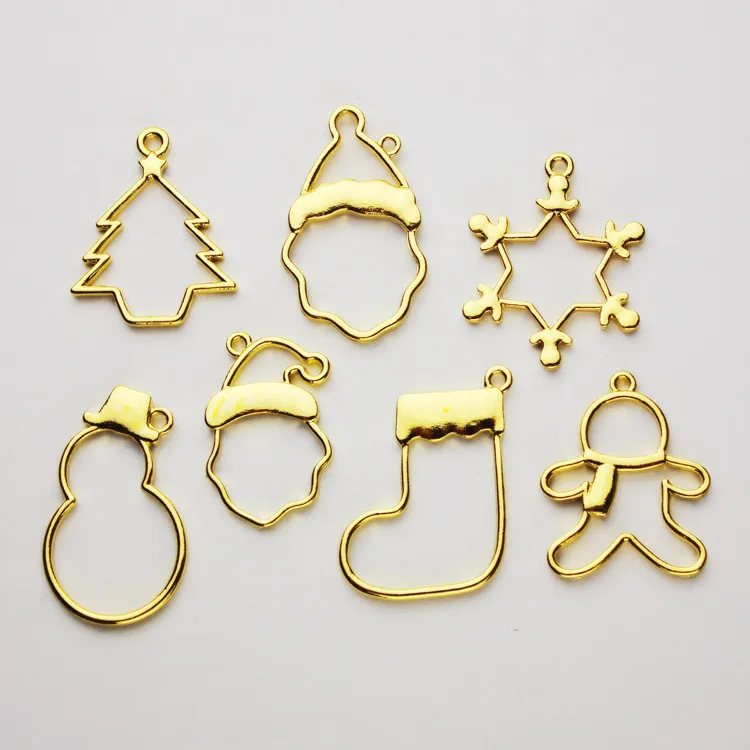 Рождественская рамка с открытым ободом Шарм Санта-Клаус очаровательная