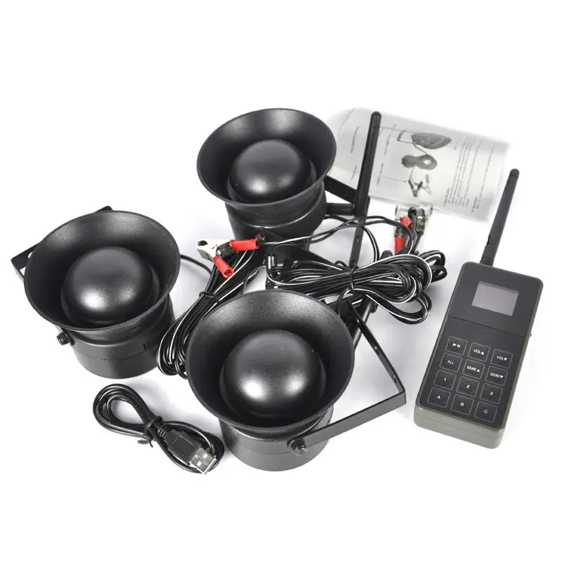 

MP3 динамик для охоты на птиц, 250 ярдов, 3 шт., 50 Вт