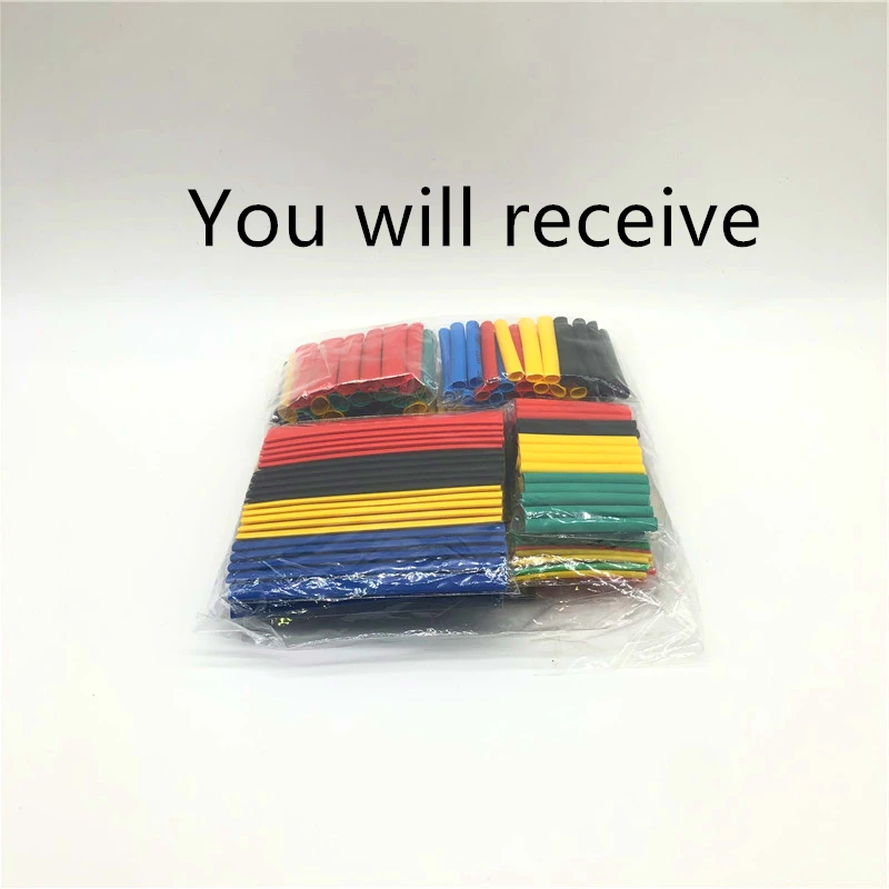 328 шт./набор термоусадочные полиолефиновые трубки|Кабельные рукава| |