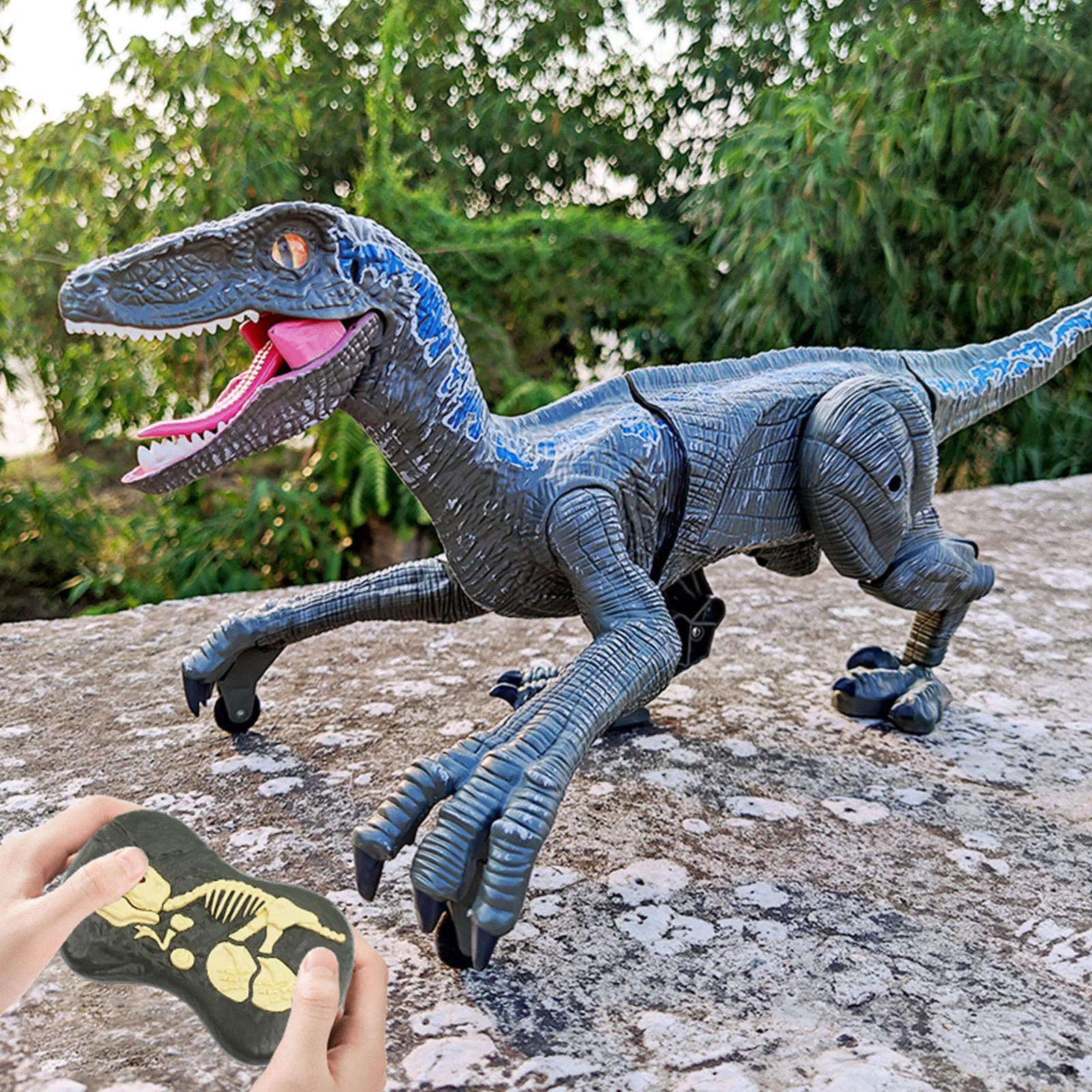 

2.4G RC Dinosaur Music Light Toy Remote Control Electric Walking Animals Toys Intelligent Dinosaur Toys Christmas Gift for Kids