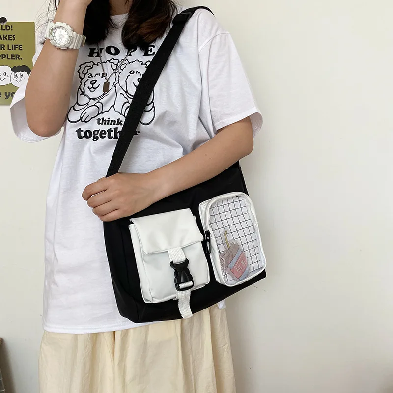 Сумки через плечо для женщин 2020 новые модные женские сумки Мультяшные прозрачные