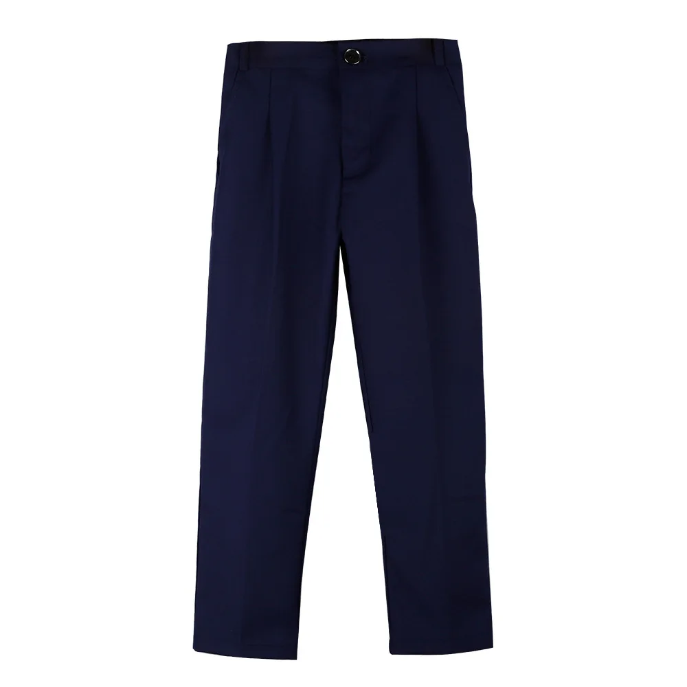 Детские однотонные Костюмные брюки детские британские официальные свадебные