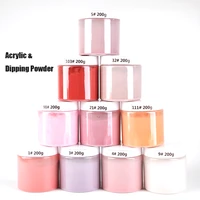 180mlbottle no need lamp cure finest french acrylic dipping powder for nail extension dip powder fast drying on natural nail dp