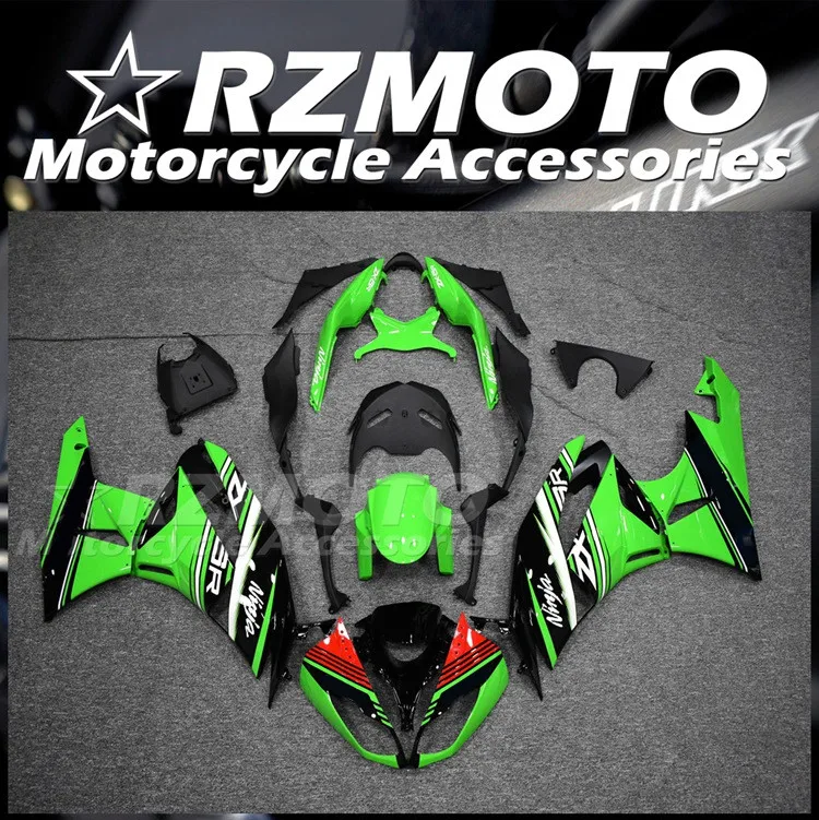

New ABS Fairings kit Fit for Kawasaki Ninja ZX-6R 636 ZX6R 2009 2010 2011 2012 09 10 11 12 Bodywork set Custom Green Red