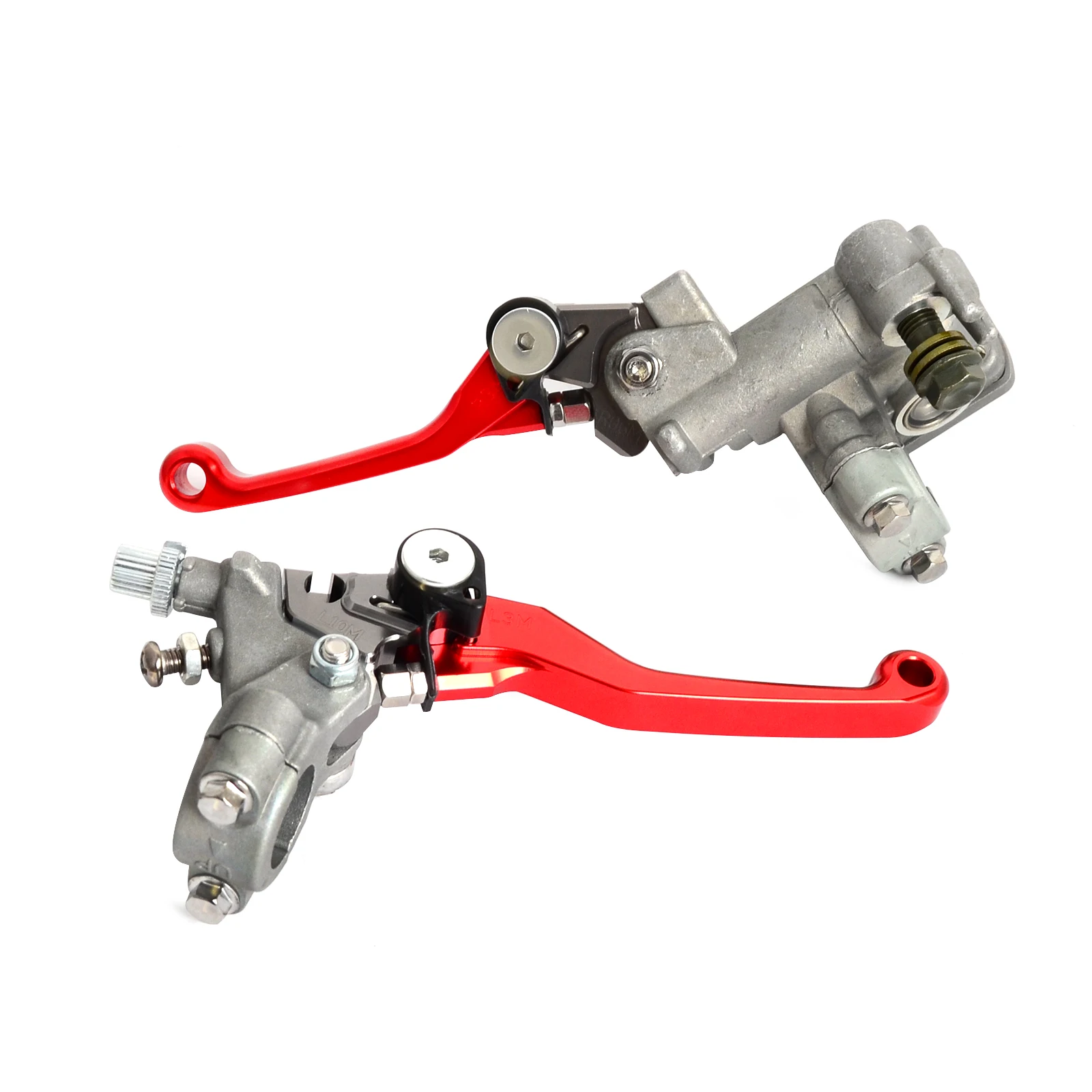 

Red Brake Clutch Master Cylinder Lever For Honda CR125R CR250R 1996-2007 CRF150R CRF250R CRF250X CRF450X 2007-2016 CRF450R