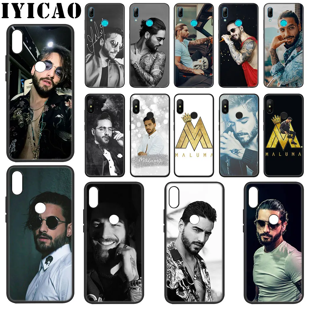 Мягкий силиконовый чехол IYICAO Singer Maluma для Xiaomi Redmi Note 4X 5 6 7 8 Pro 5A Prime|Бамперы| |