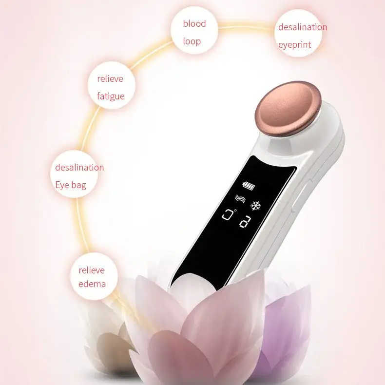 買取 アイスsensationなだめる目マッサージスティック、振動リフティング、しわ除去目のケア装置、熱マッサージ、目のケアツール