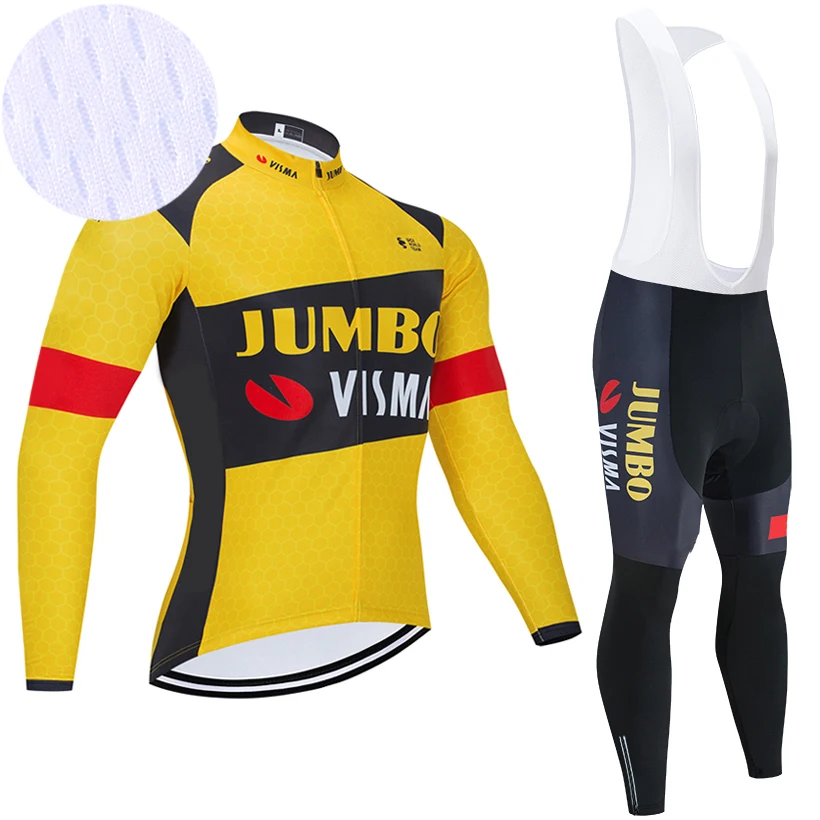 Футболка с длинным рукавом JUMBO VISMA спортивная одежда для велоспорта велосипедные