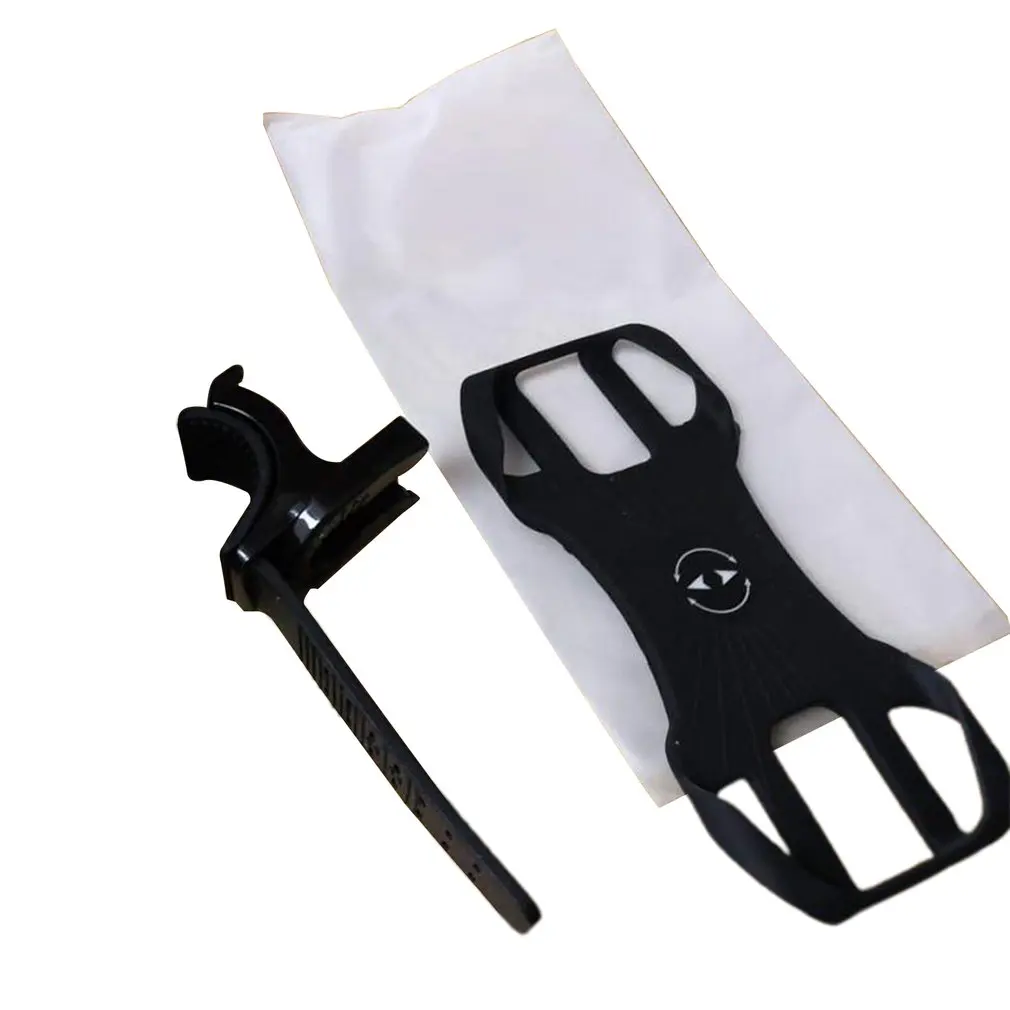

360 Degrees Removable Bicycle Phone Holder For IPhone Black Universal Motorcycle Mobile Phone Rack Bike Handlebar Free shipping
