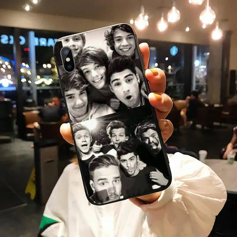 

Louis Tomlinson One Direction Phone Case for iPhone 11 12 pro XS MAX 8 7 6 6S Plus X 5S SE 2020 XR