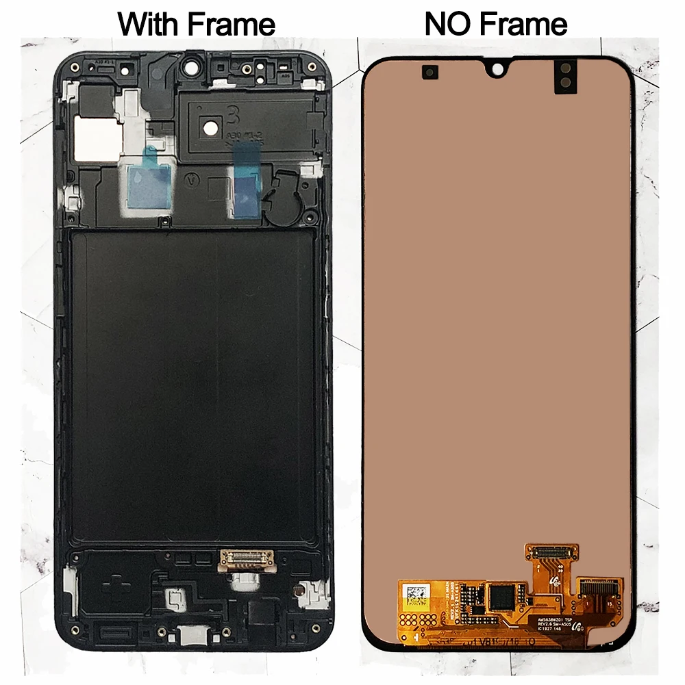 ЖК-дисплей SUPER AMOLED 6 4 ''для SAMSUNG GALAXY A30 A305/DS A305F A305FD A305A сенсорный экран с