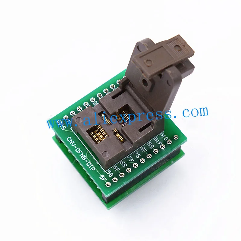 

QFN8 DFN8 WSON8 WLCSP8, 1,27 , IC 5*6 , -, ZIF , Kelivn