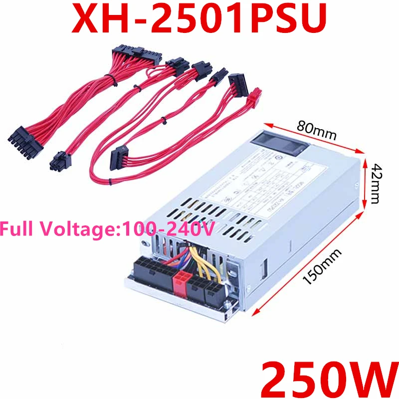 Новый оригинальный блок питания для Xinhang AIO мини ITX FLEX NAS GEN8 небольшой 1U 250W XH