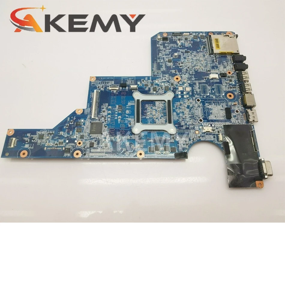 

Akemy 597674-001 MAIN BOARD For HP CQ62 G62 Laptop Motherboard Socket S1 DDR3 with Free cpu