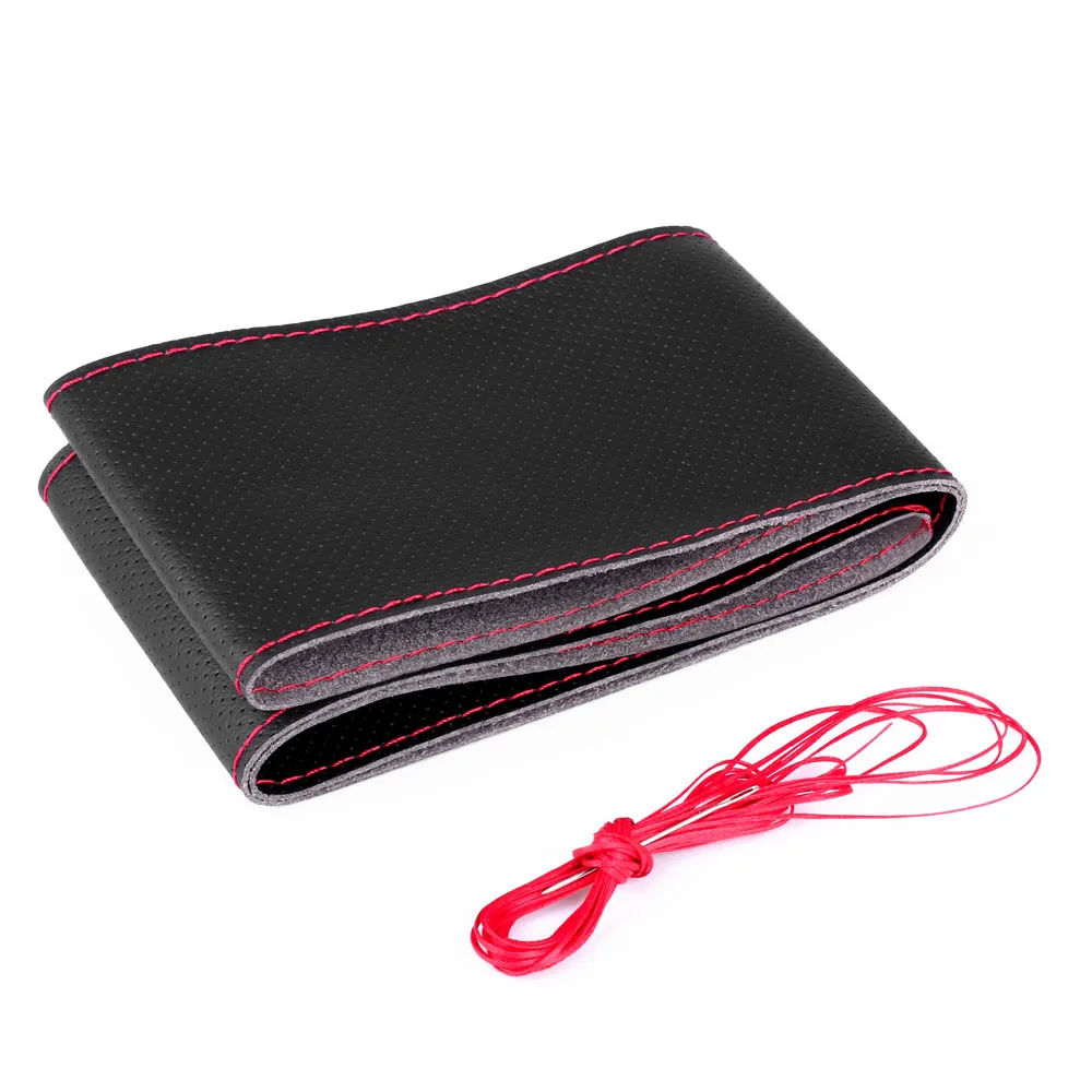 RASTP-автомобильные аксессуары чехол рулевого колеса автомобиля 38 см микро