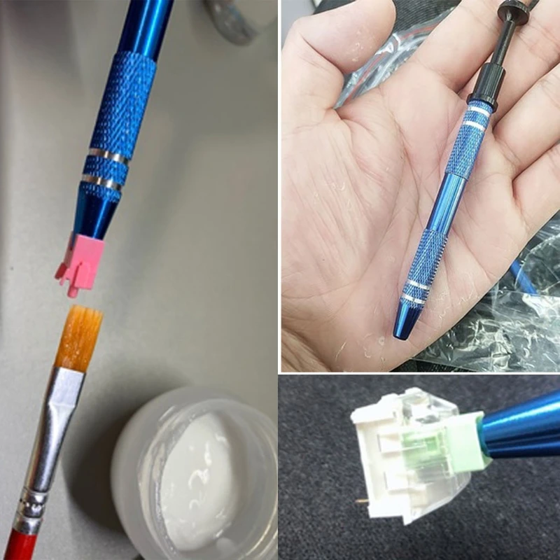 

Keycaps Switch Column Clamp Opener Open lubrication Switches Mechanical Keyboard