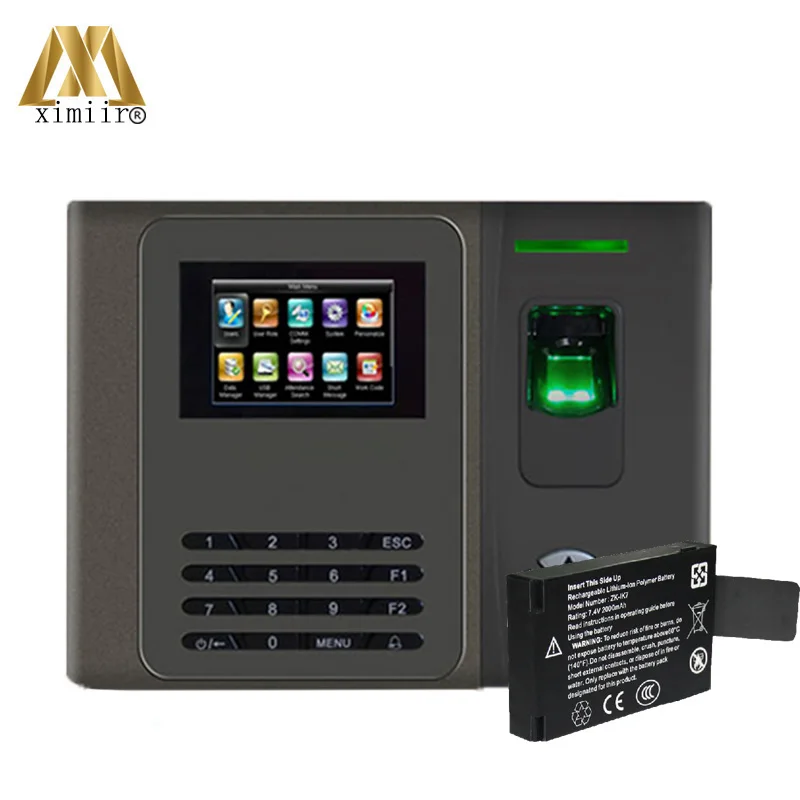 Биометрический контроль доступа по отпечаткам пальцев ZK XM210 с поддержкой TCP/IP и