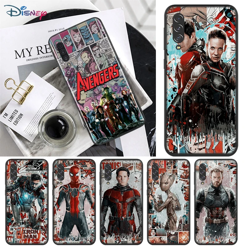 

The Avengers superheroes For Samsung Galaxy A90 A80 A70S A60 A50S A50 A40 A40S A30 A30S A20E A20S A10S A10 A2 Phone Case