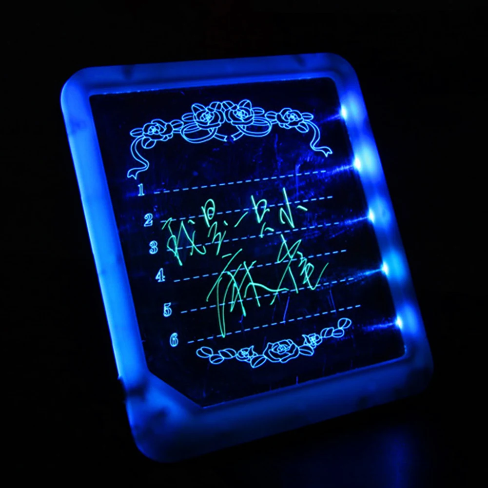 Ads тарелка флуоресцентная оставляющая сообщение практичная квадратная