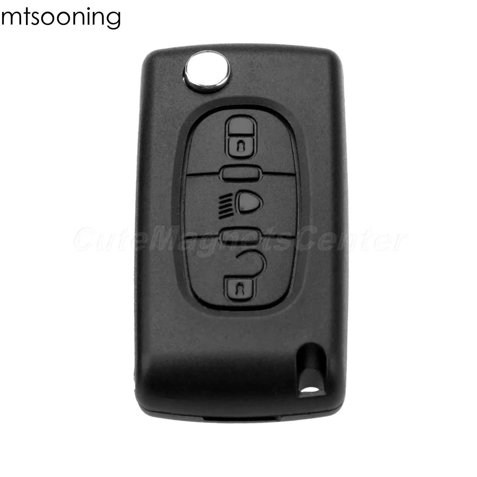 3 кнопки дистанционного ключа автомобиля 433 МГц Работа для Citroen C2 C3 C4 C5 CE0523