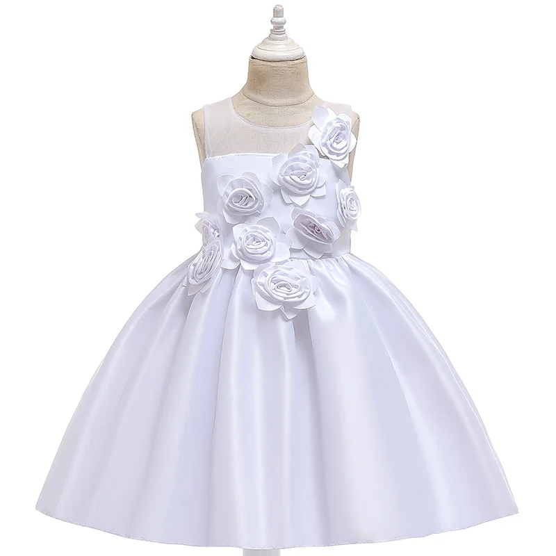 

New High-quality Girls Dresses Elegant Birthday Party Dresses Christmas Clothes New Year Clothing Wedding Flower Girl Costume
