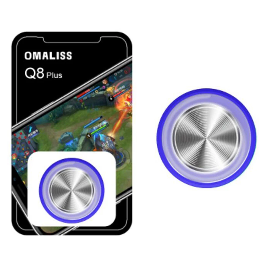 Игровой джойстик Q8Plus металлический кнопочный контроллер для смартфона игровой