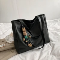 simple large capacity bag casual womens bag 2021 new trendy shoulder bagwestern style fashion portable tote bag designer bag
