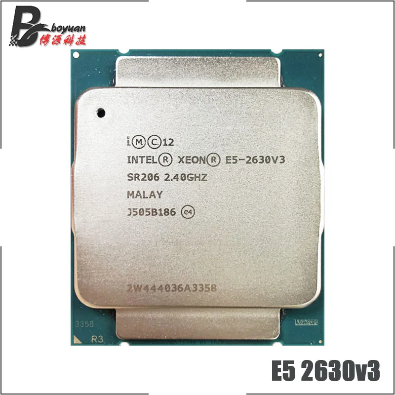 Процессор Intel Xeon E5 2630V3 2630v3 2630 v3 2 4 ГГц Восьмиядерный 16 поточный ЦПУ 20 МБ 85 Вт LGA 2011