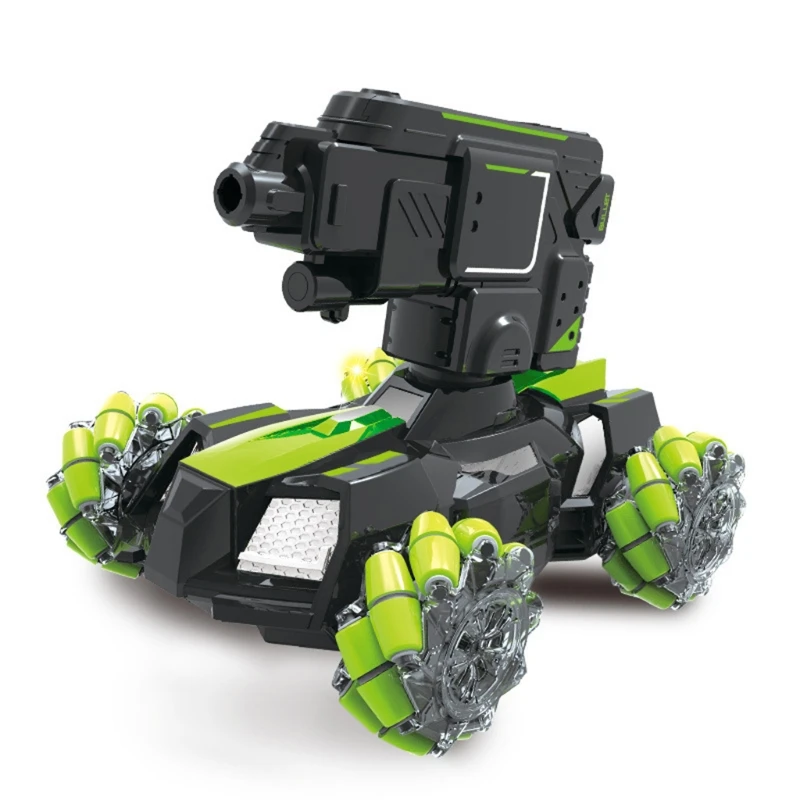 

2.4G electric remote control can launch water bomb tank car toy remote control water bomb water bomb armored stunt car