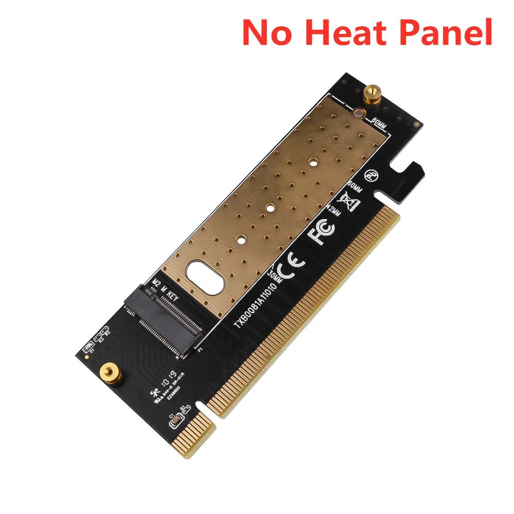 

adaptador ssd m2 m.2 to pcie x16 adapter Card NVMe SSD Adaptor m2 M Key Interface PCI Express 3.0 x4 2230-2280 Size