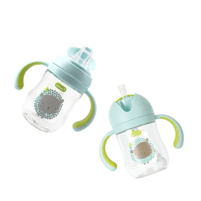 Бутылочка для кормления Hipac с широким горлышком герметичная боковыми