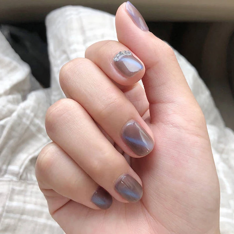 7 3 мл магнитный лак для ногтей с эффектом кошачий глаз голографический Хамелеон