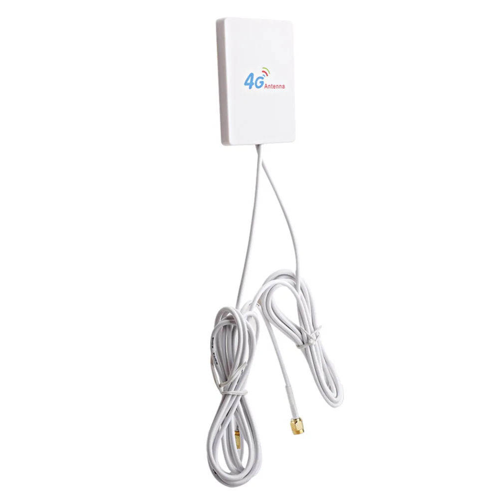 88dBI 4G LTE Антенна мобильная антенна усилитель сигнала mImo панельная 2 * SMA-male/TS9/CRC9