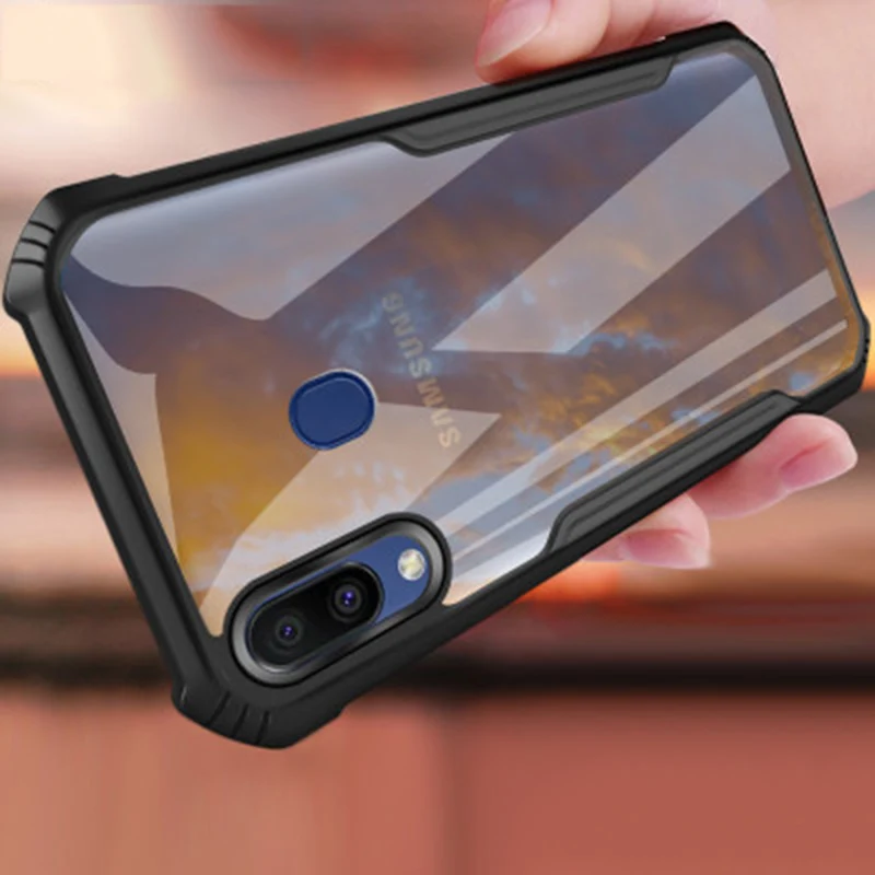 Прозрачный мягкий силиконовый чехол M20 для телефона Samsung Galaxy роскошный защитный