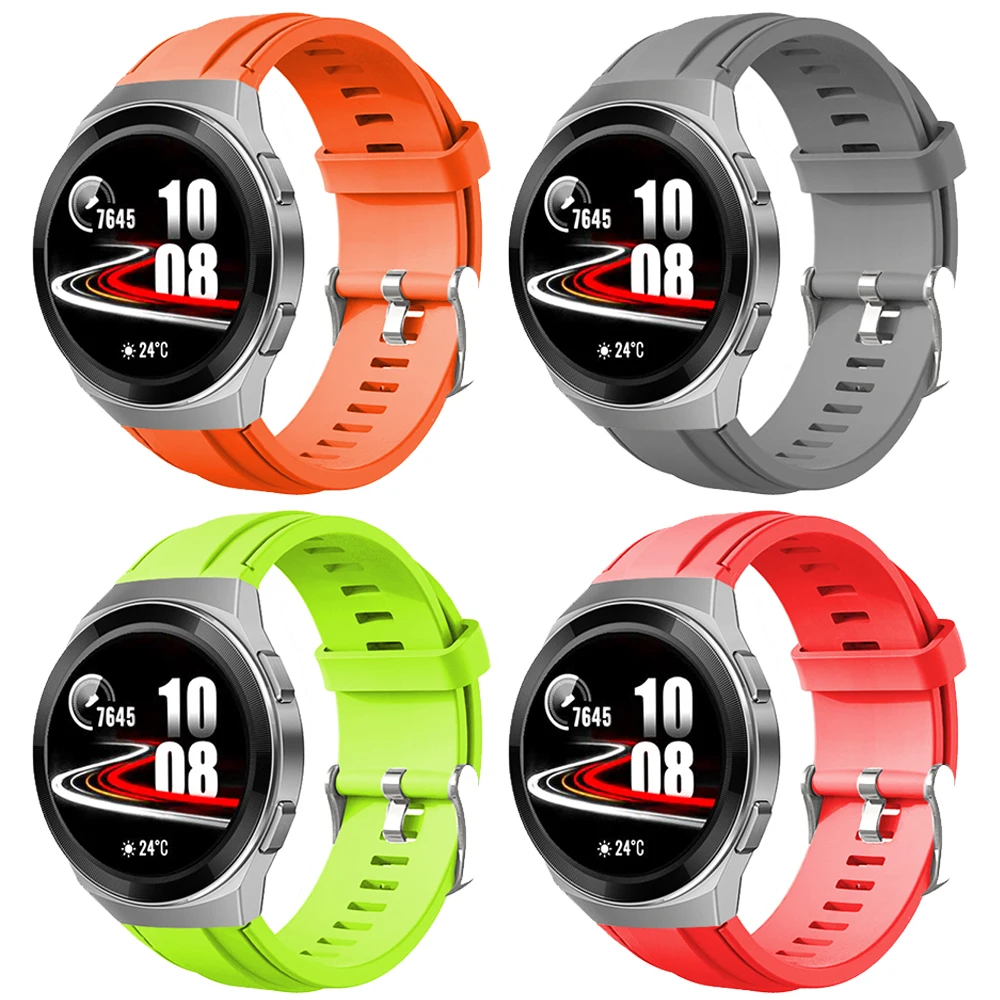 Ремешок для часов HUAWEI watch GT 2e GT2E/GT 2 46 мм мягкий силиконовый сменный Браслет умных 22