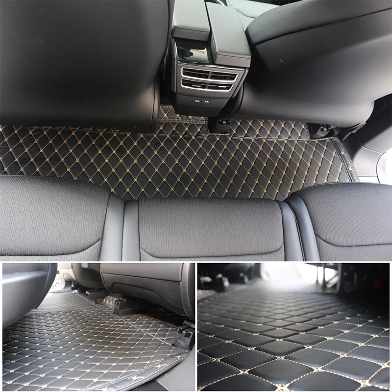 Противоскользящие 3D напольные коврики для Telsa Model X 2016 2017 2018 5 сидений коврик