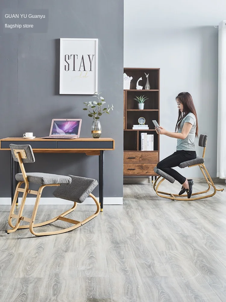 Высококачественное железное кресло с защитой от близорукости верблюжьей кожи