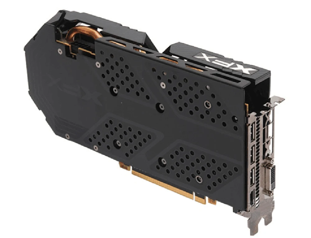 Видеокарты XFX RX580 2304SPs 8 ГБ GDDR5 256bit PCI-E 3,0 HDMI DisplayPort DVI-D настольные игровые графические карты