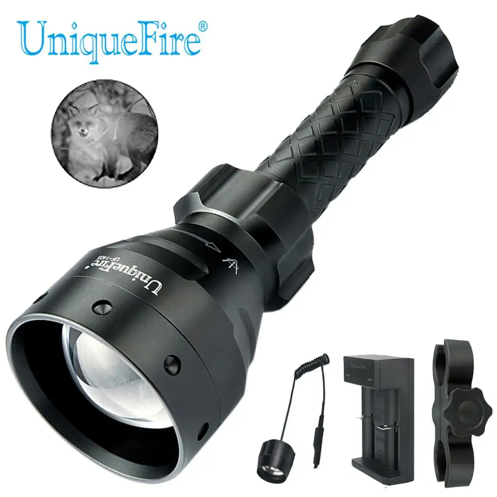 UniqueFire UF 1405 940nm ИК светодиодный фонарик масштабируемый набор 67 мм выпуклая линза 3