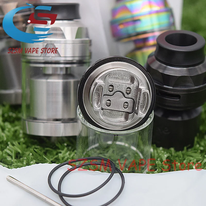 Ntake Dual RTA Tank 4 2 мл/5 8 мл 24 мм одна катушка максимальная емкость герметичные