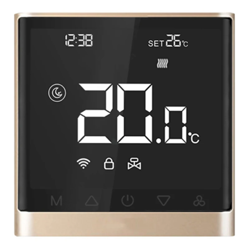 Wifi Thermostat Smart APP Control Temperature Controller Electric Floor Heating with Press Screen | Бытовая техника